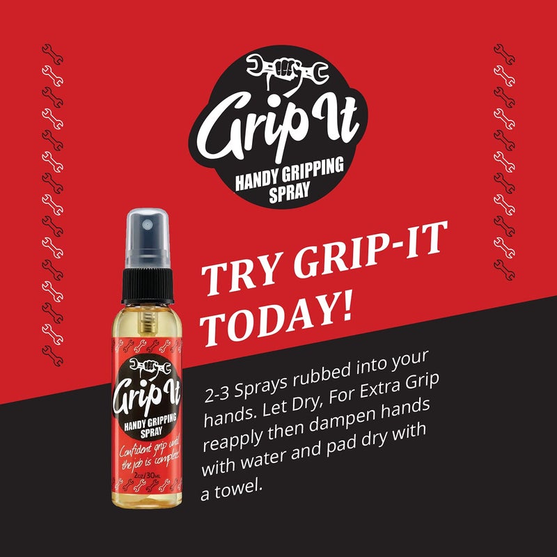 SPIN IT GRIPPING SOLUTION Grip-iT Hand Grip Spray 4 oz - Better Pole Grip for Pole Dancing - Firm Grip for Aerial Silks & Yoga Swing - Supercharge Your Tennis Overgrips - Pickleball Paddles Grip Replacement - Rosin Based - Image 5